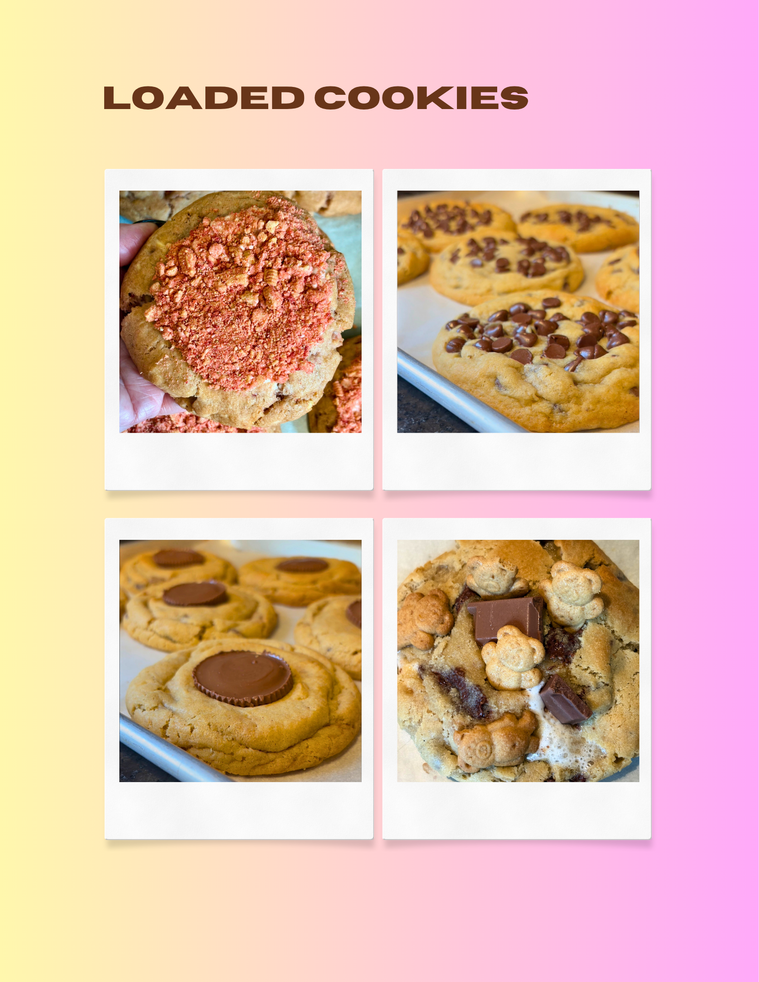 Loaded Cookies; Bakeshoppe Collection