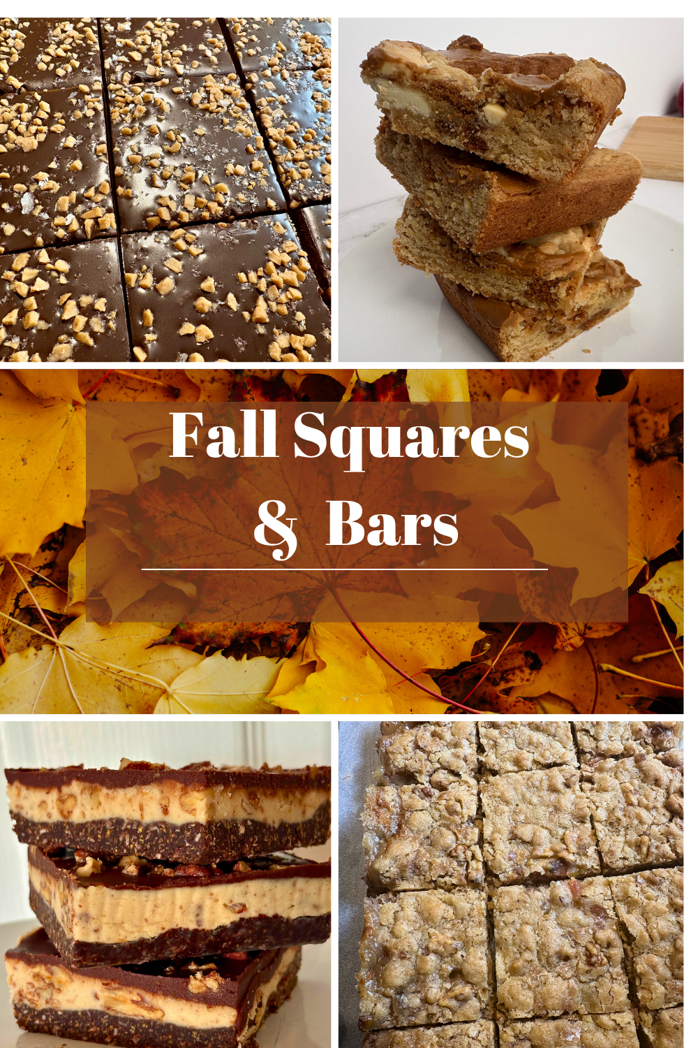 Squares and Bars: Fall Menu Collection