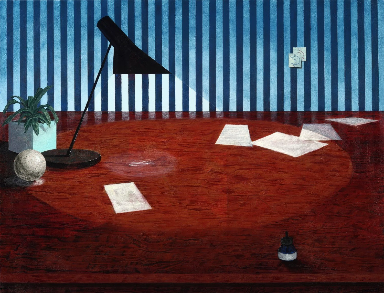Large Still Life, acrylic on canvas, 2021 by Erik Parra