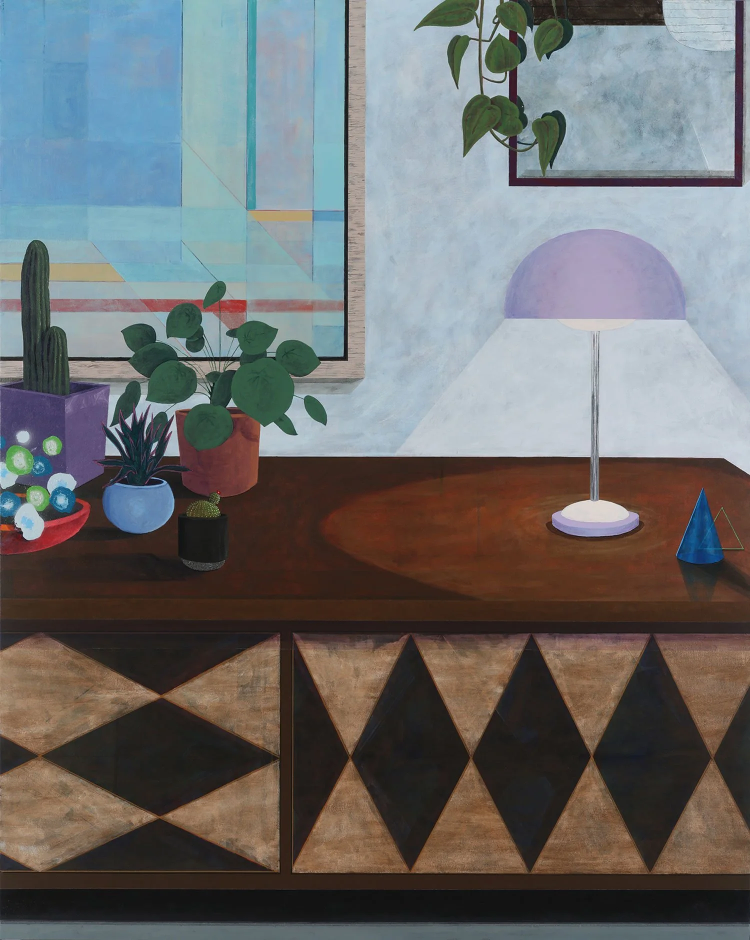 Mesa Grande, acrylic on canvas, 2023 by Erik Parra