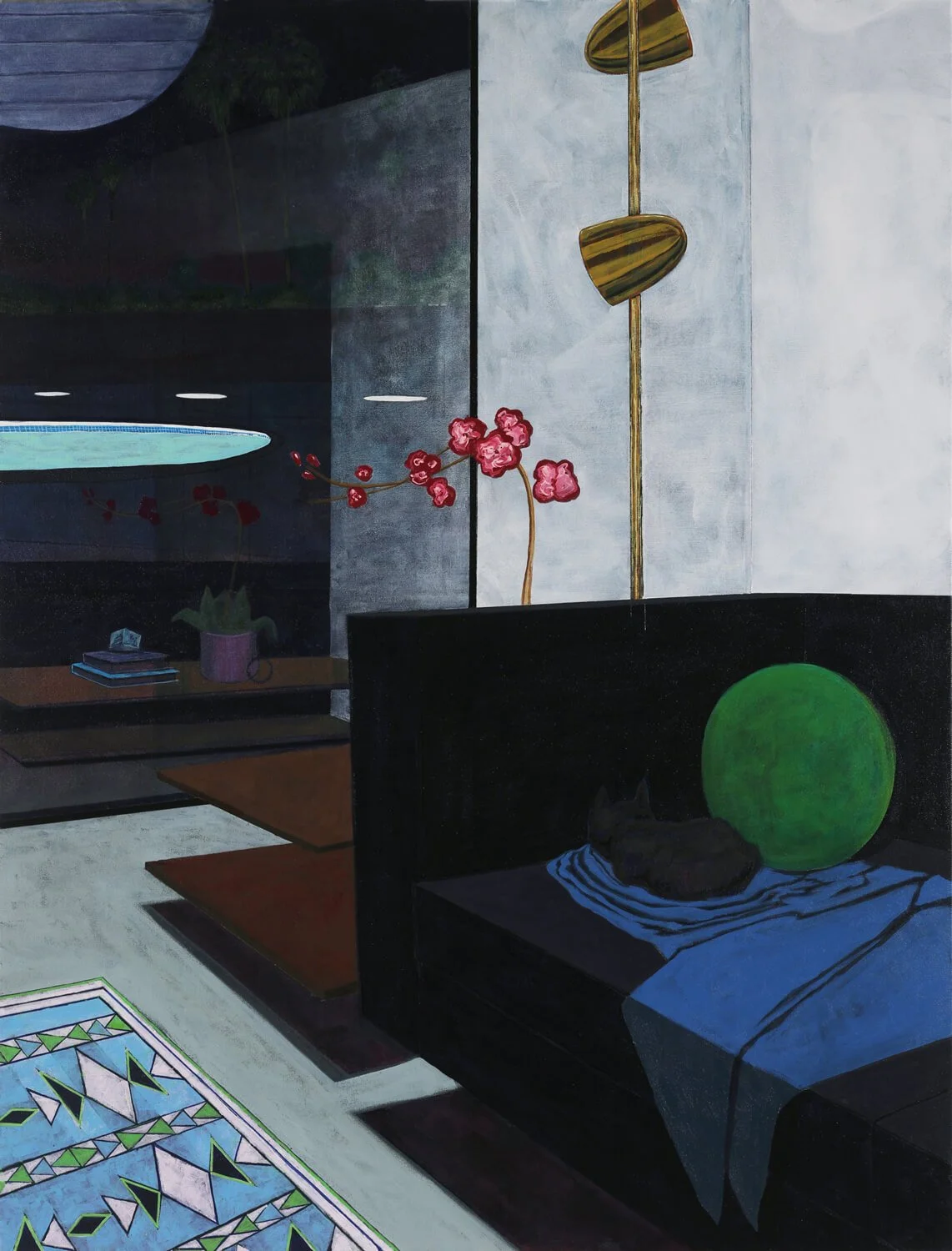 Little Dipper, acrylic on canvas, 2023 by Erik Parra