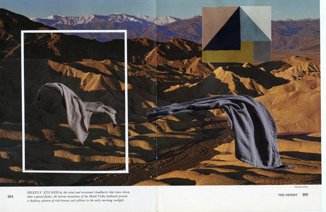 Deeply Etched, Collage on paper, 2024 by Erik Parra