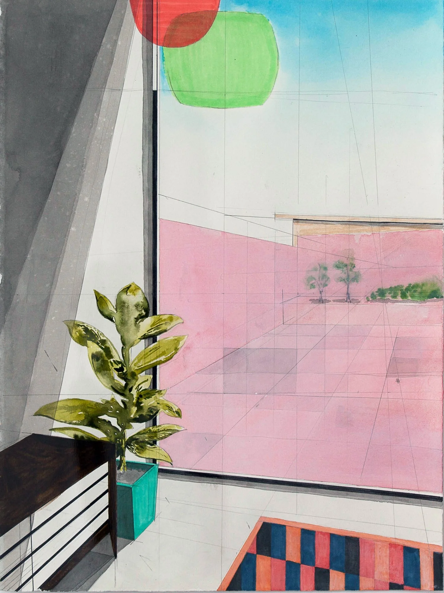 Pink Patio