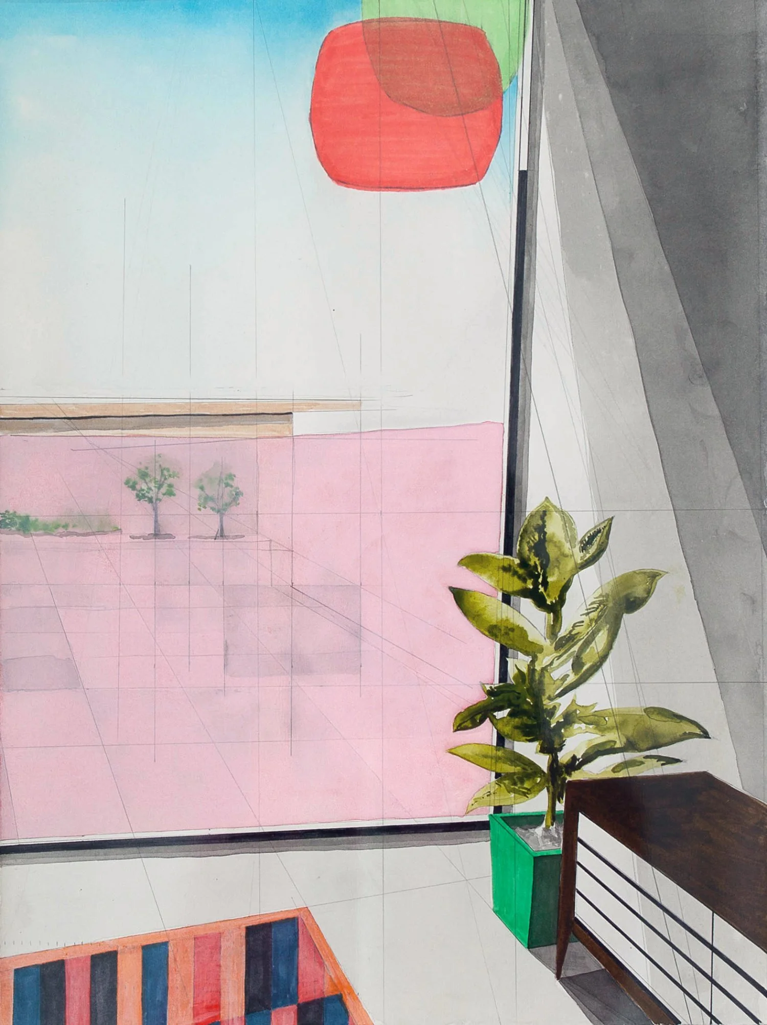 Pink Patio ii