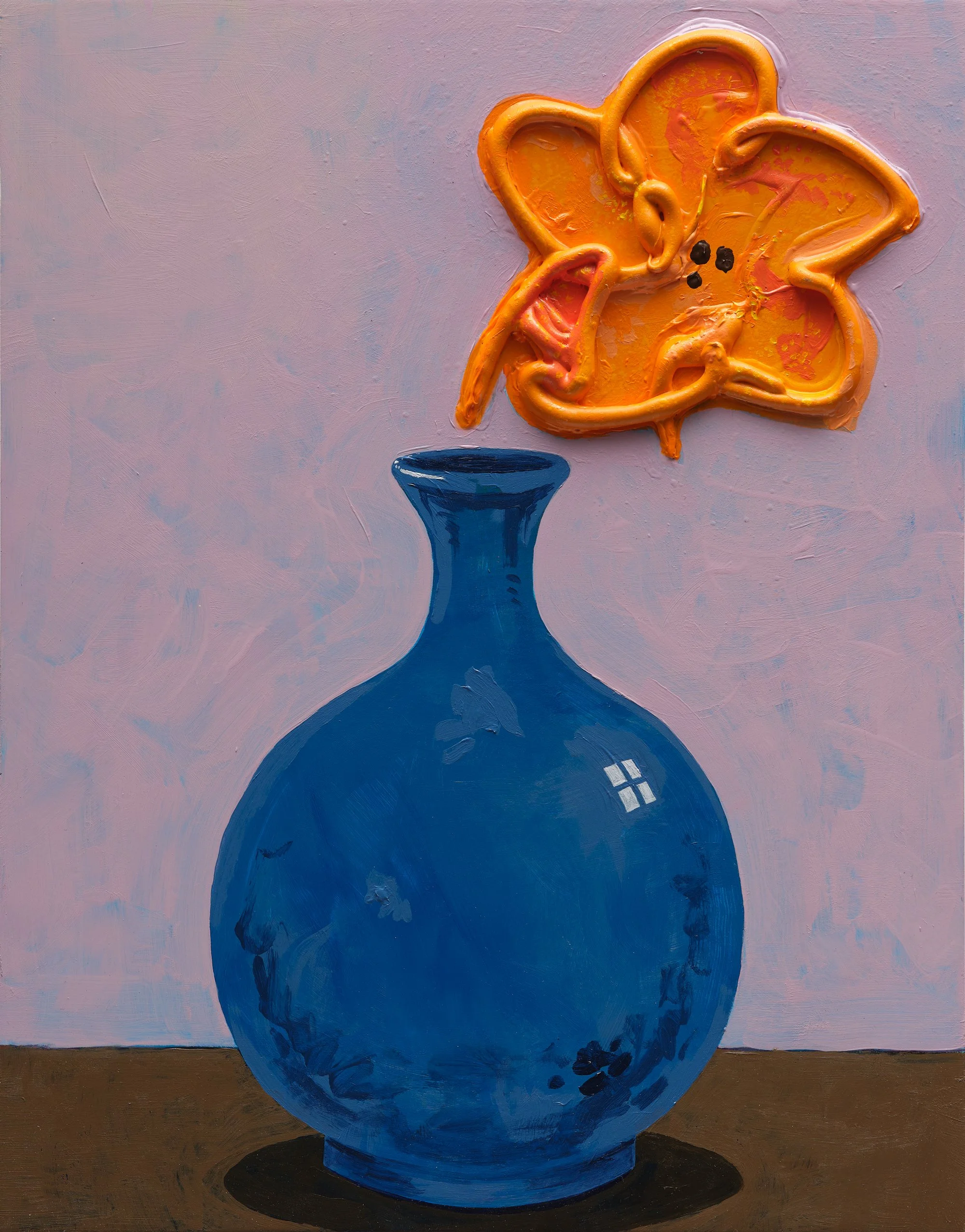 Orange Flower
Acrylic on panel
14 x 11 in.
2025
