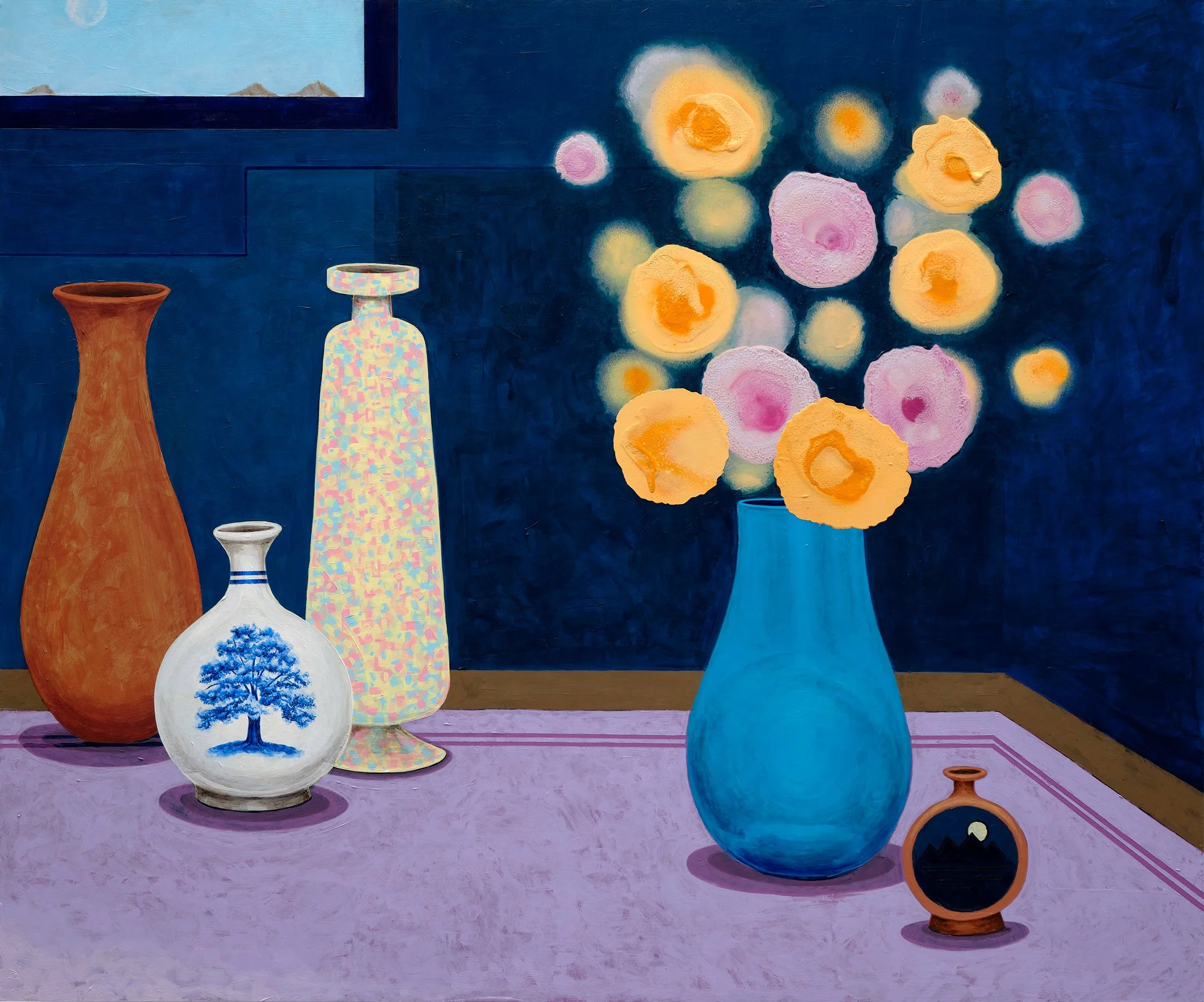 Vessels of Extended Influence
Acrylic on panel
30x 36 in.
2025