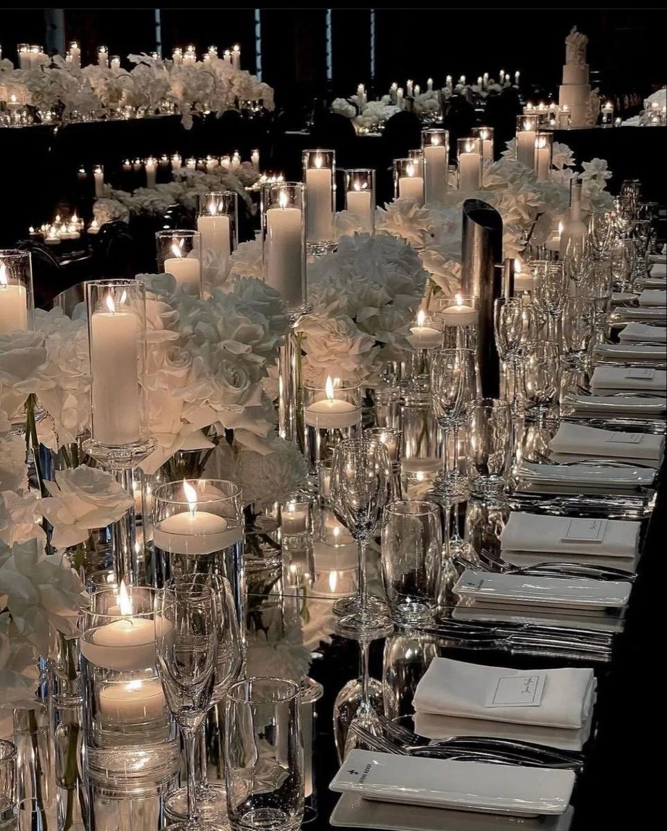 An intimate candlelight setup, where every detail tells a story of elegance &lsquo;

Mood &amp; vision by Adamas Rosa