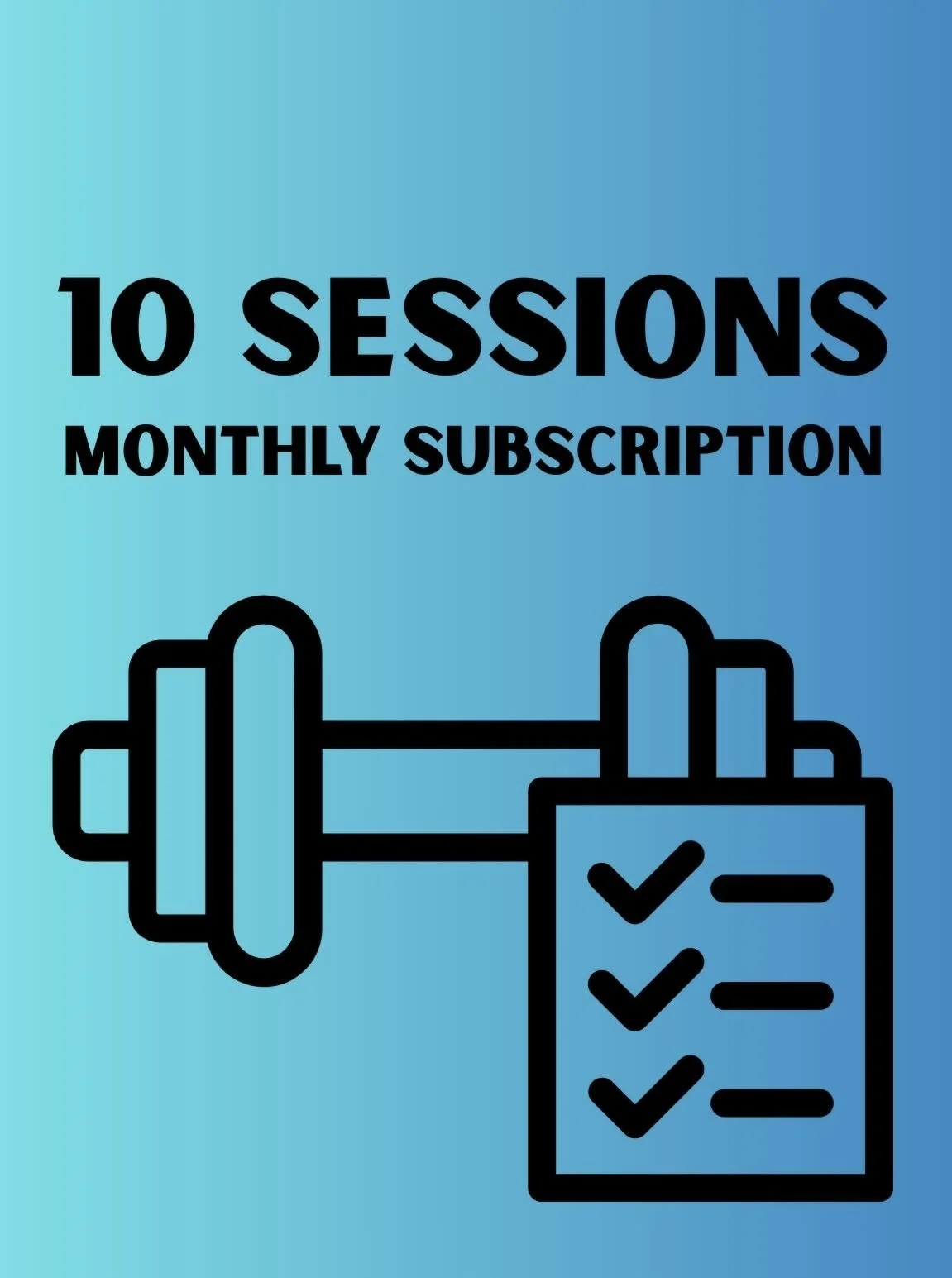10-Session Training Package Subscription