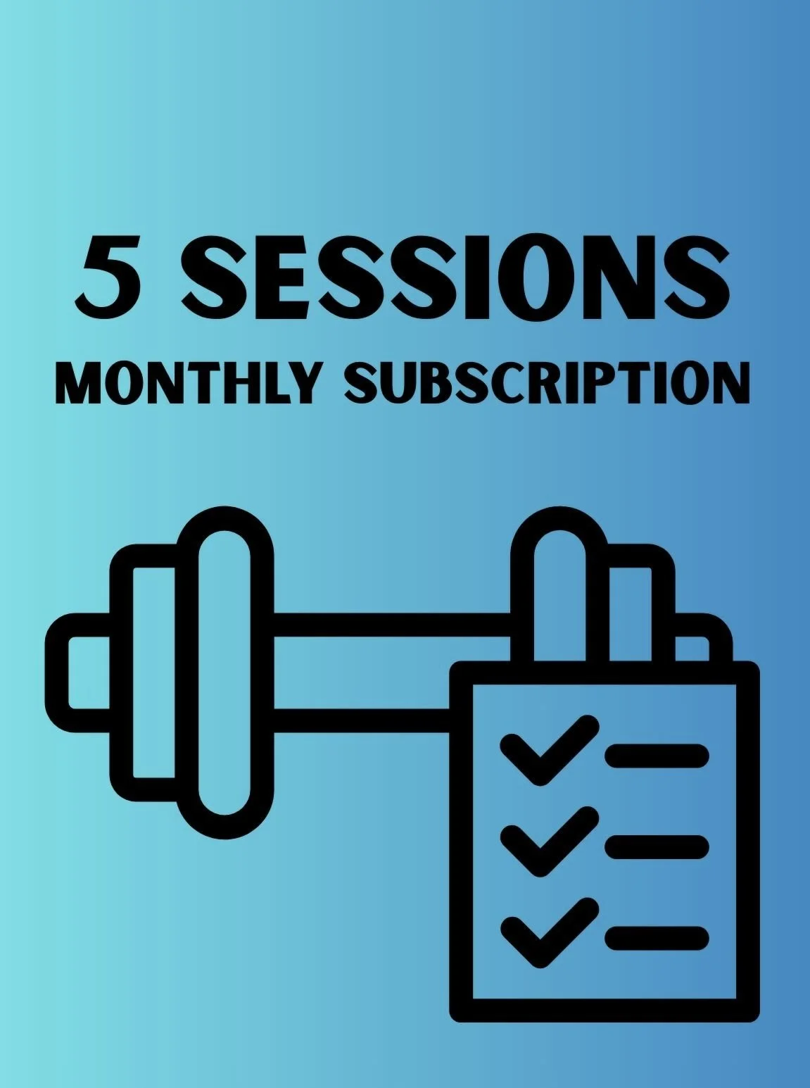 5-Session Training Package Subscription