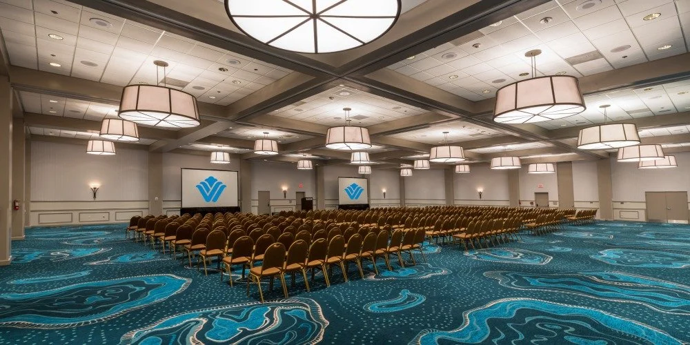 Ballroom hospitality carpet