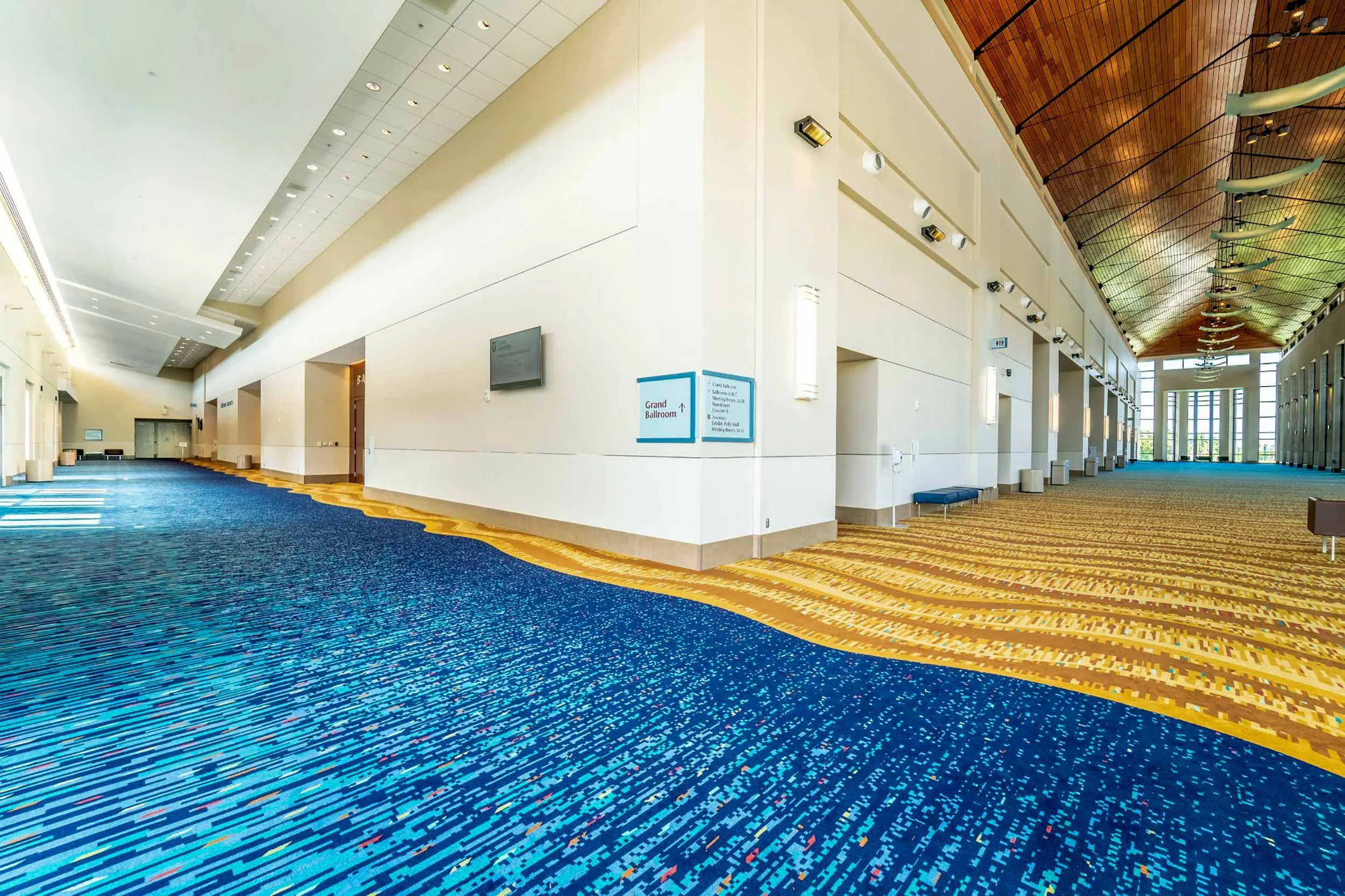 Axminster broadloom carpet