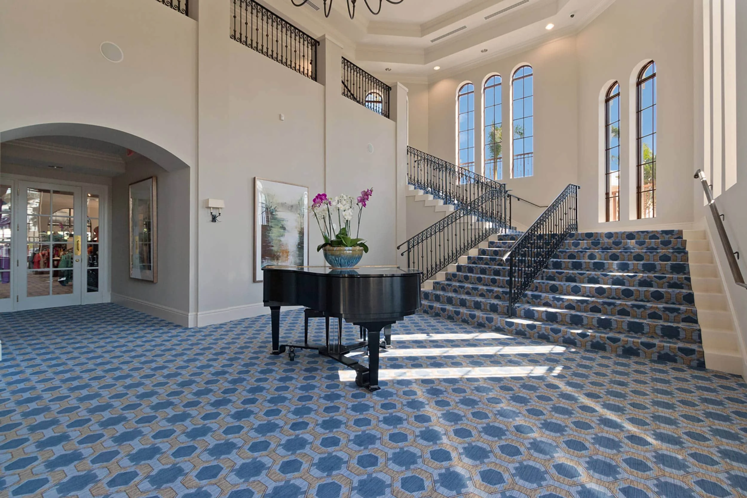 How Custom Carpet Patterns Shape Brand Identity in Hospitality Spaces