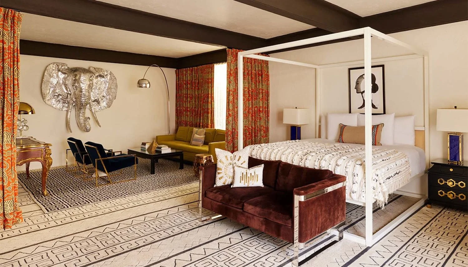 Hospitality custom carpet