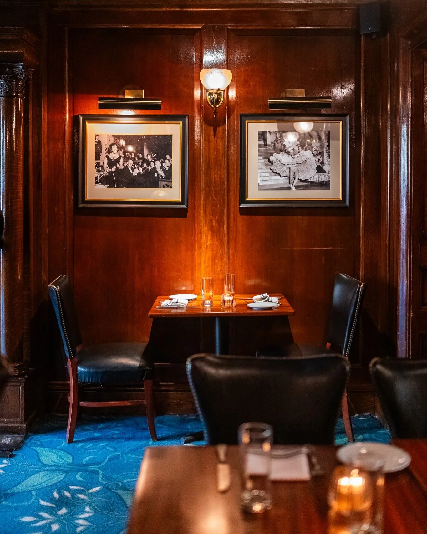 Durable restaurant carpet custom for main dining room