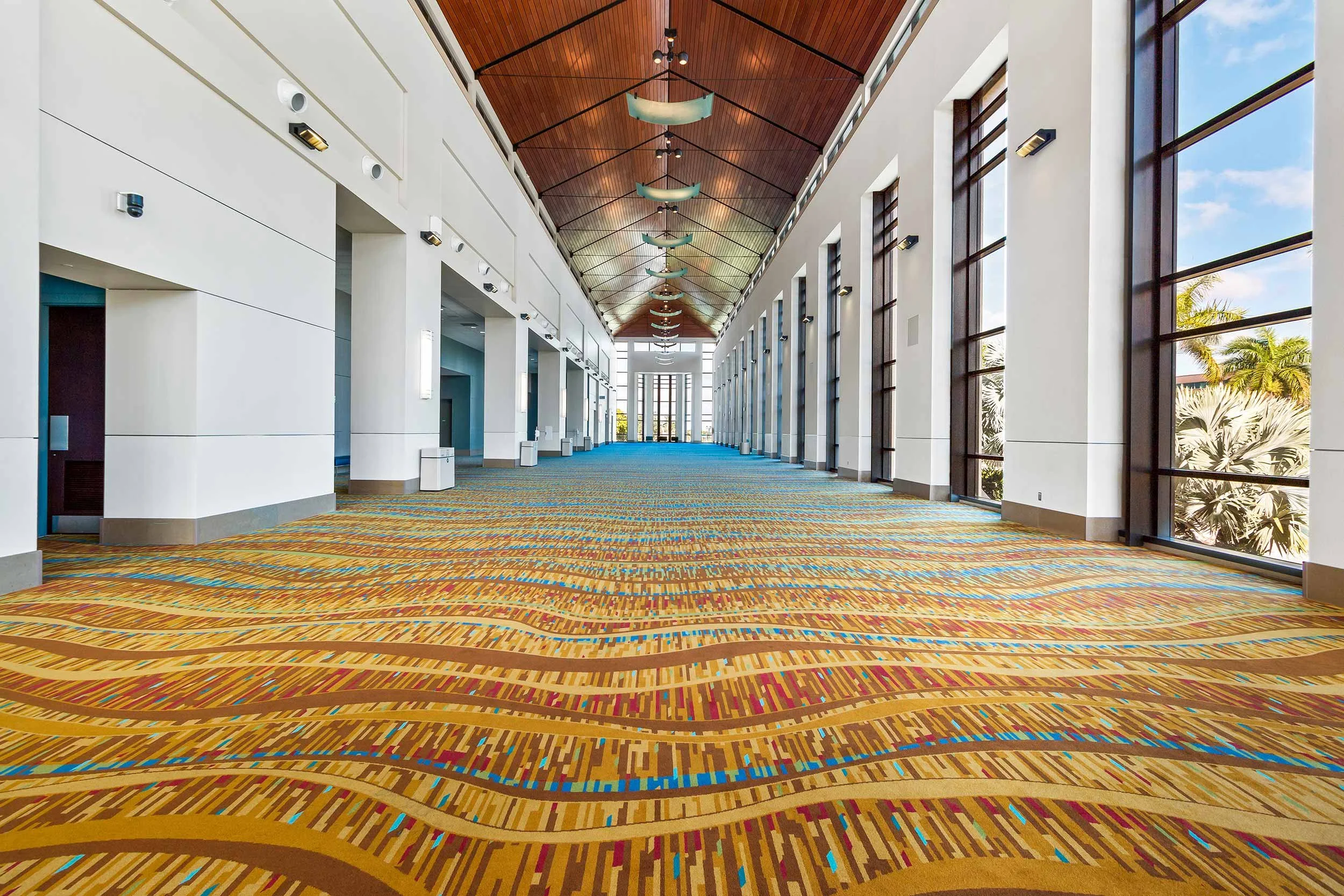 Axminster convention center carpet