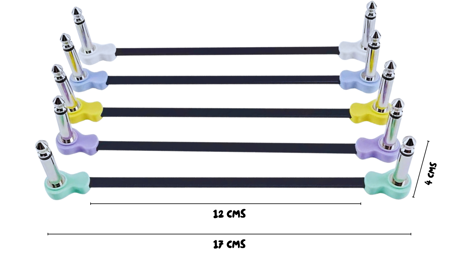 TONECAT 1/4" TS mono connectors Patch Cable