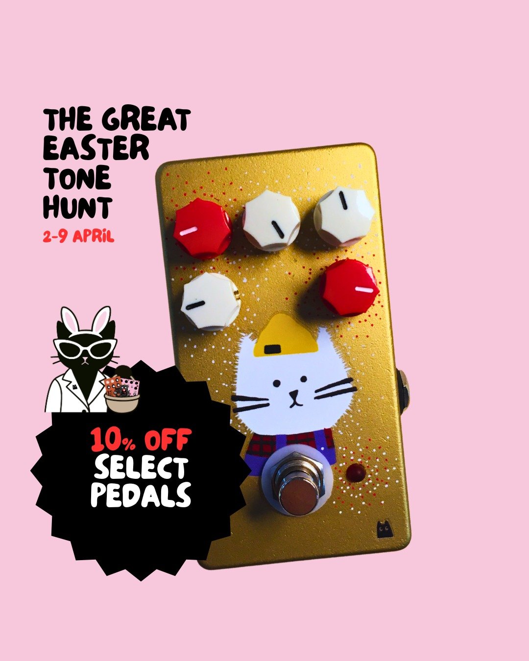 Ziggy just got a little&hellip; special ✨

Introducing the Gold Edition Ziggy Fuzz &mdash;
same unmistakable character, now wrapped in something a little more rare.

Rich, expressive fuzz that sings when you need it to,
and bites when you push it.

F