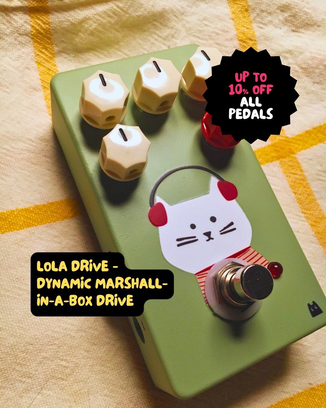 🐾 One Year Of Tone ends tomorrow.

From the chalk-marked beginnings of Blankslate OD
to the wild chaos of FuzzBubu and everything in between&mdash;
this past year has been about building pedals with character, curiosity, and soul.

Tomorrow is your 
