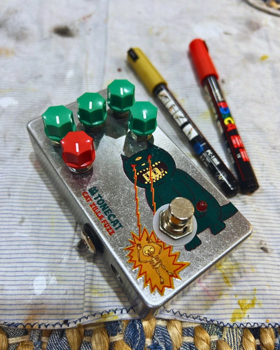 A prototype: It started life as a pedal character design that never quite made it off the bench &mdash; the idea was there, but it just didn&rsquo;t land the way we wanted (at least for now)

So we did what any sensible workshop would do: we kept the