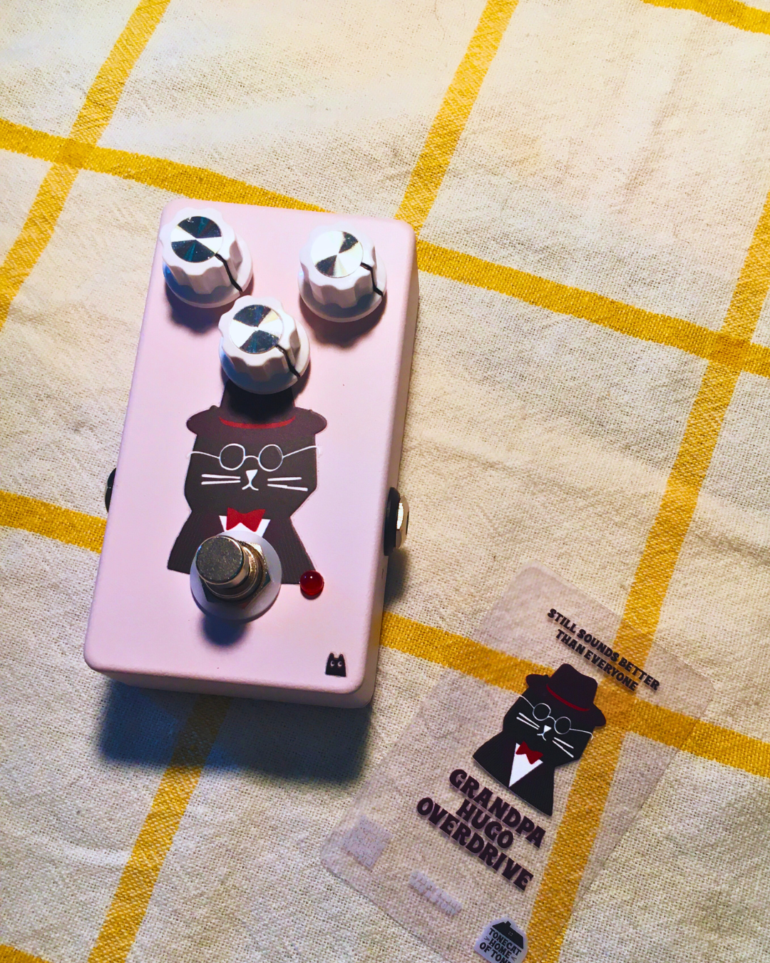 Hugo Overdrive - A Tube Screamer-esque inspired overdrive, carefully tuned for balance, clarity, and versatile stacking with amps and other pedals.