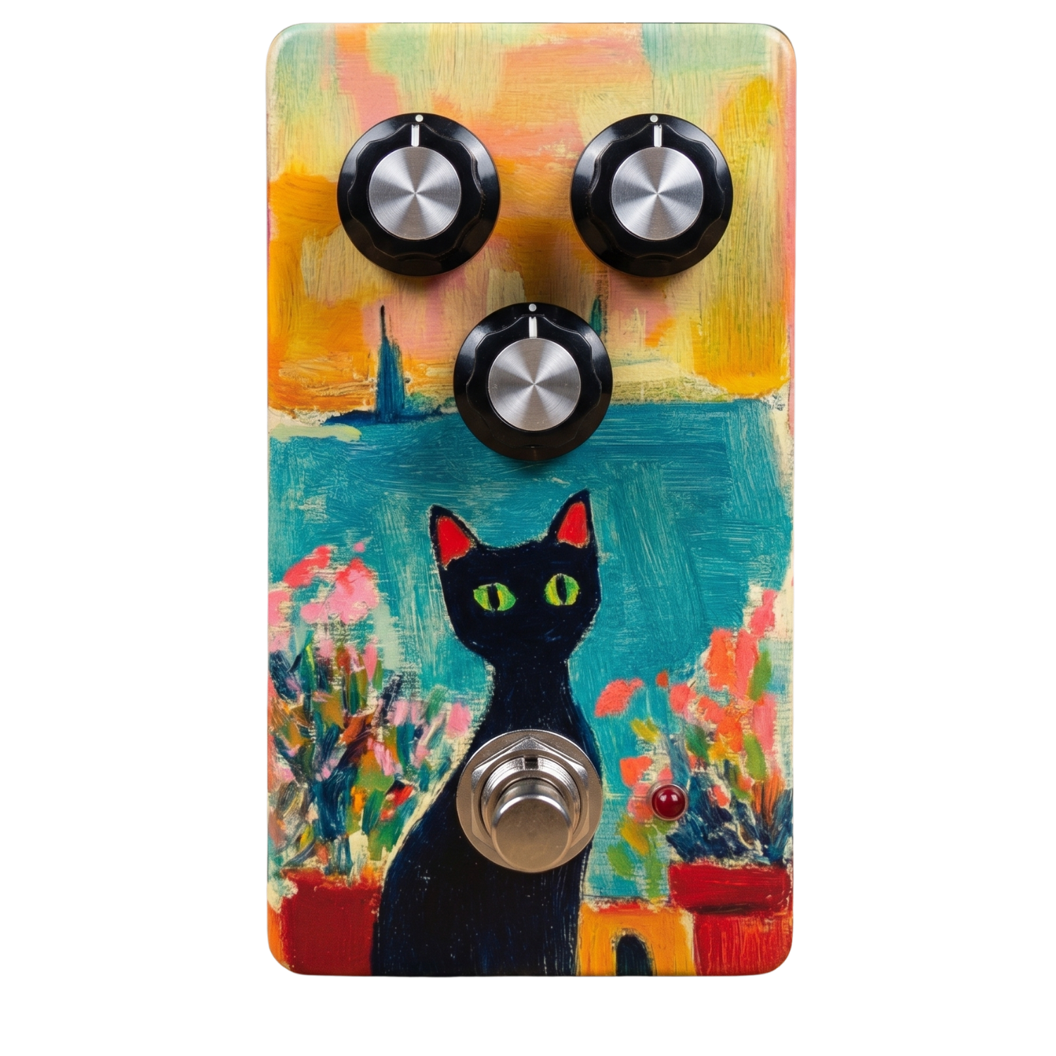 Cat au Fenêtre Delay Guitar Effect Pedal