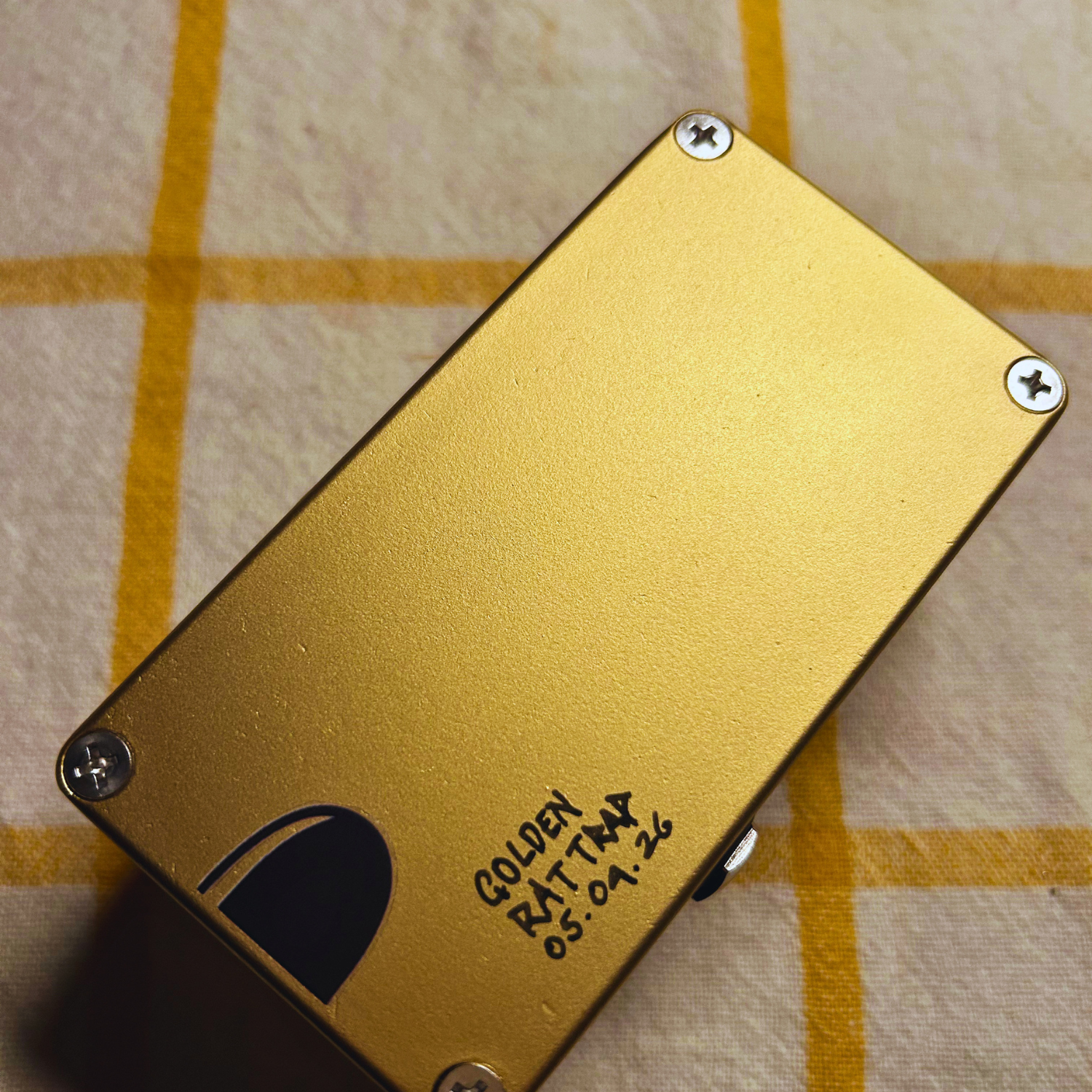 TONECAT Rat Trap Distortion Guitar Effect Cat Pedal V2 - Special Edition - Back