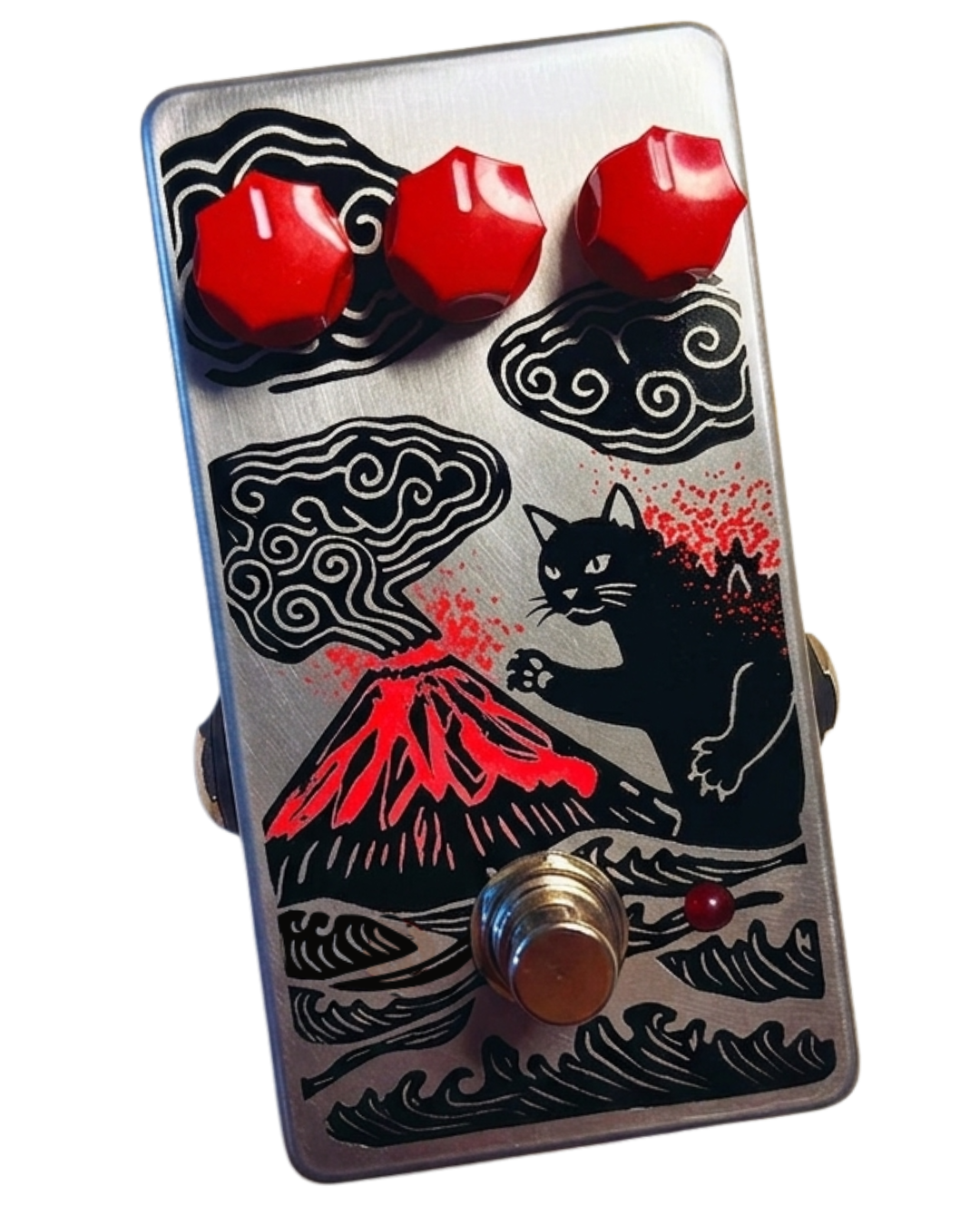 Catzilla Drive Distortion RAT DRV Style PEDAL by TONECAT
