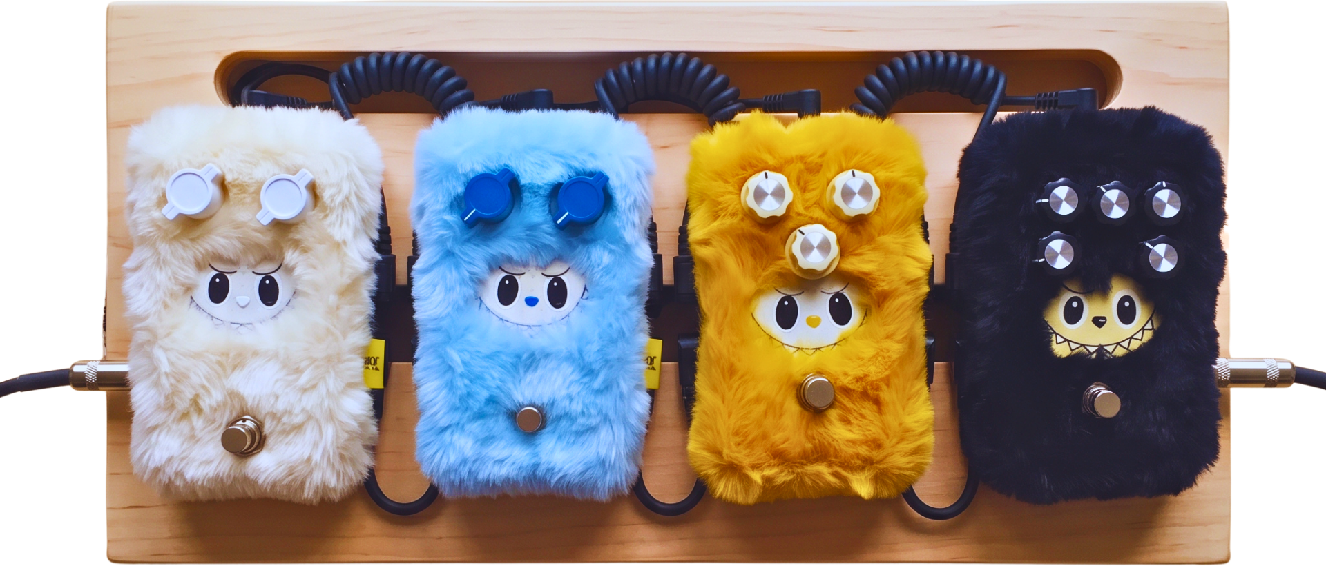 Tonecat Monster Series Guitar effect pedal - collectable fluffy effect pedal