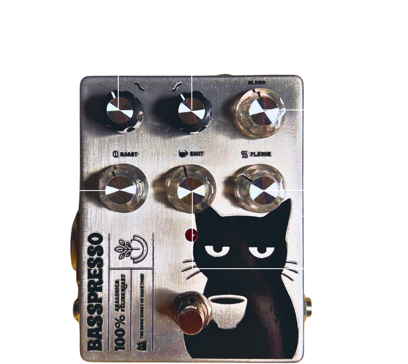 TONECAT BassPresso - AMPEG inspired bass preamp effect pedal