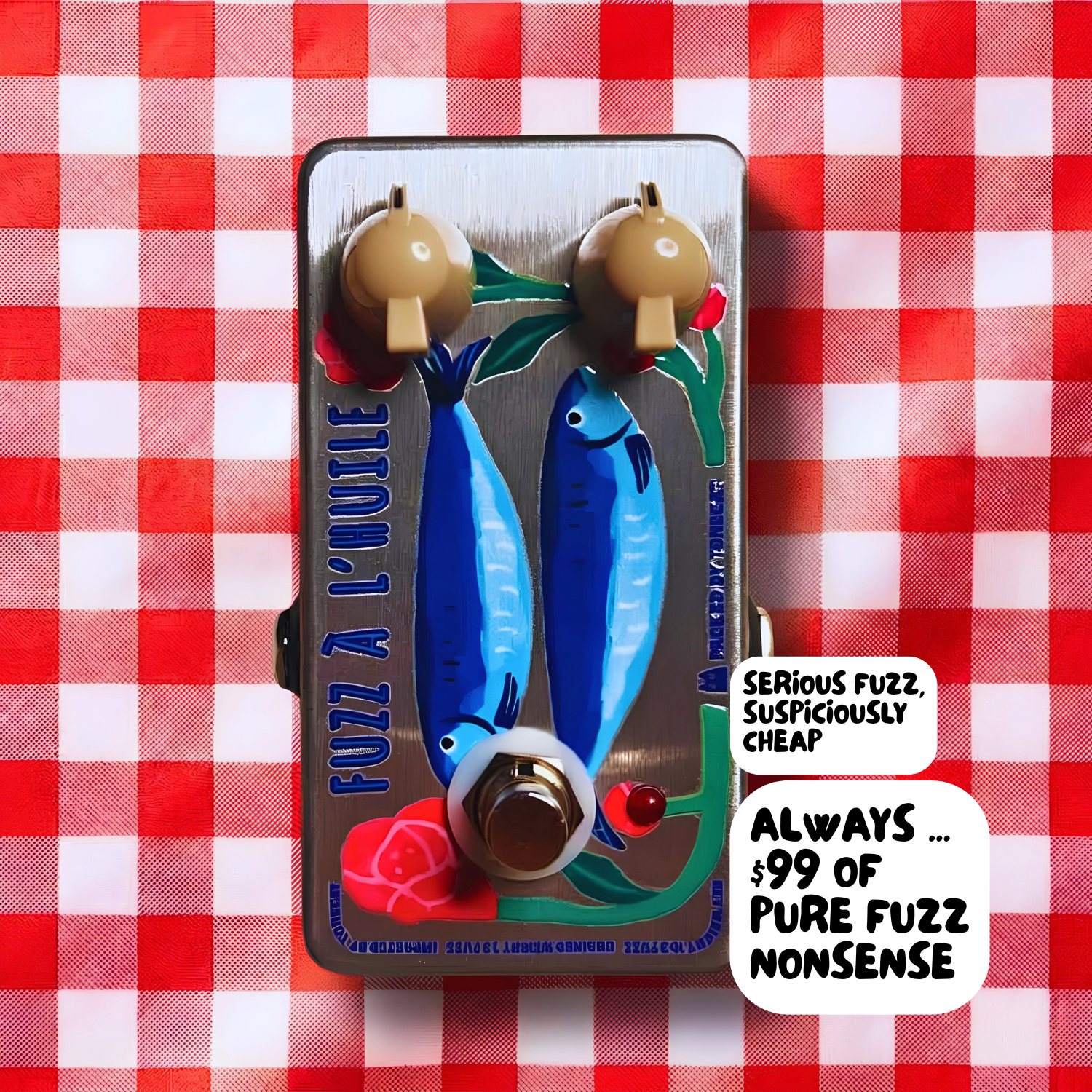 TONECAT Fuzz a l’Huile Silicon Fuzz