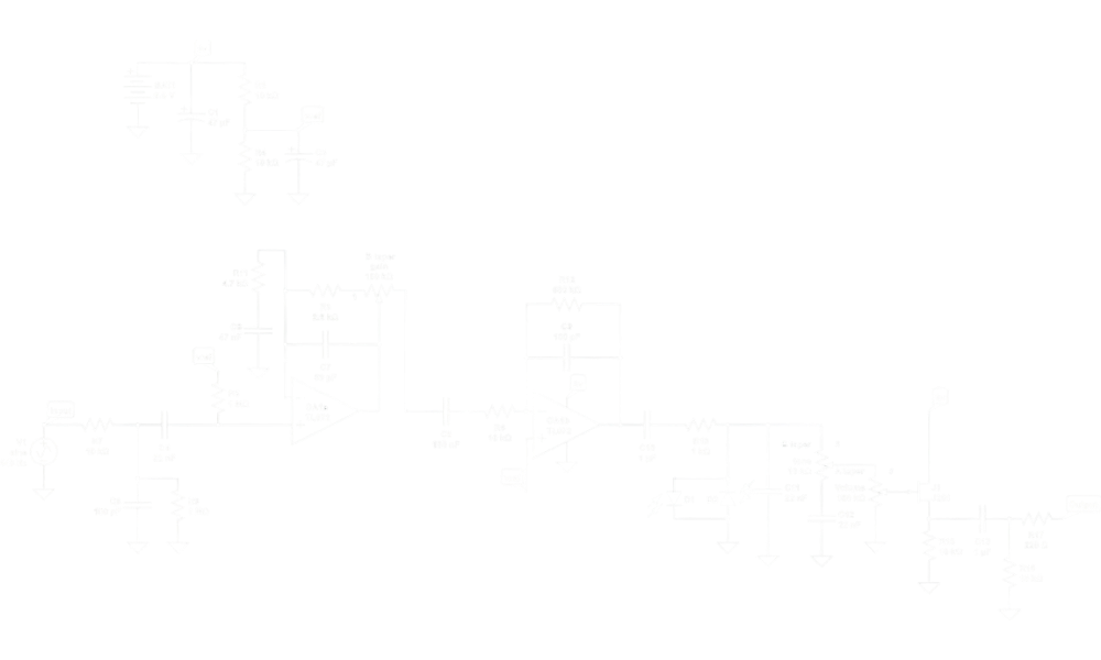 Distortion Guitar Pedal Schematic