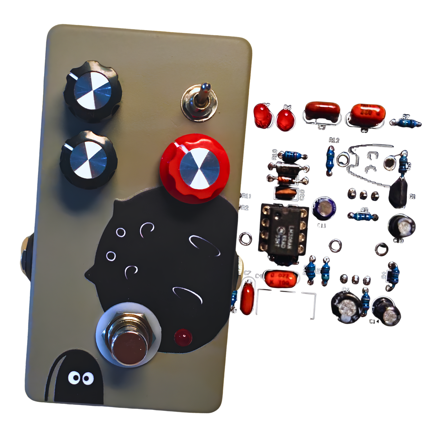 TONECAT Rat Trap V2 - Rat Pedal with Three distinct voices