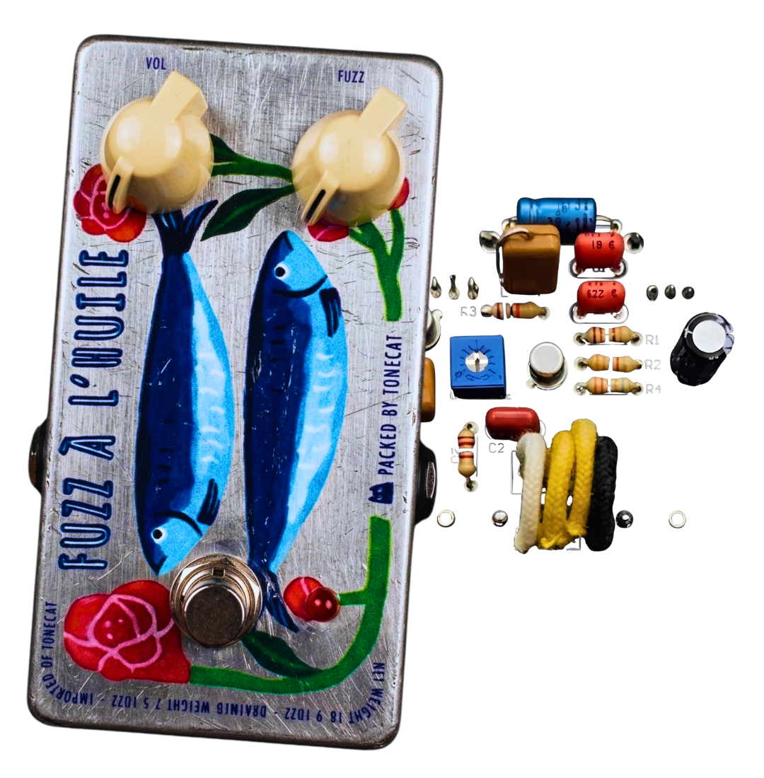TONECAT vintage silicon Fuzz Face circuit.