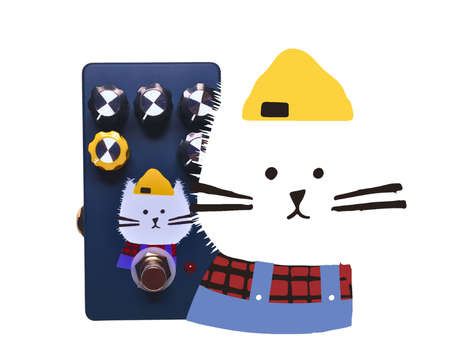 TONECAT Guitar effect pedal Ziggy Fuzz