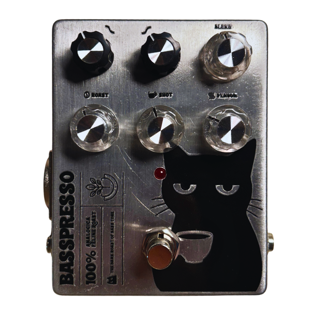 BASSPRESSO V2 - BASS PREAMP & DI bass effect pedal