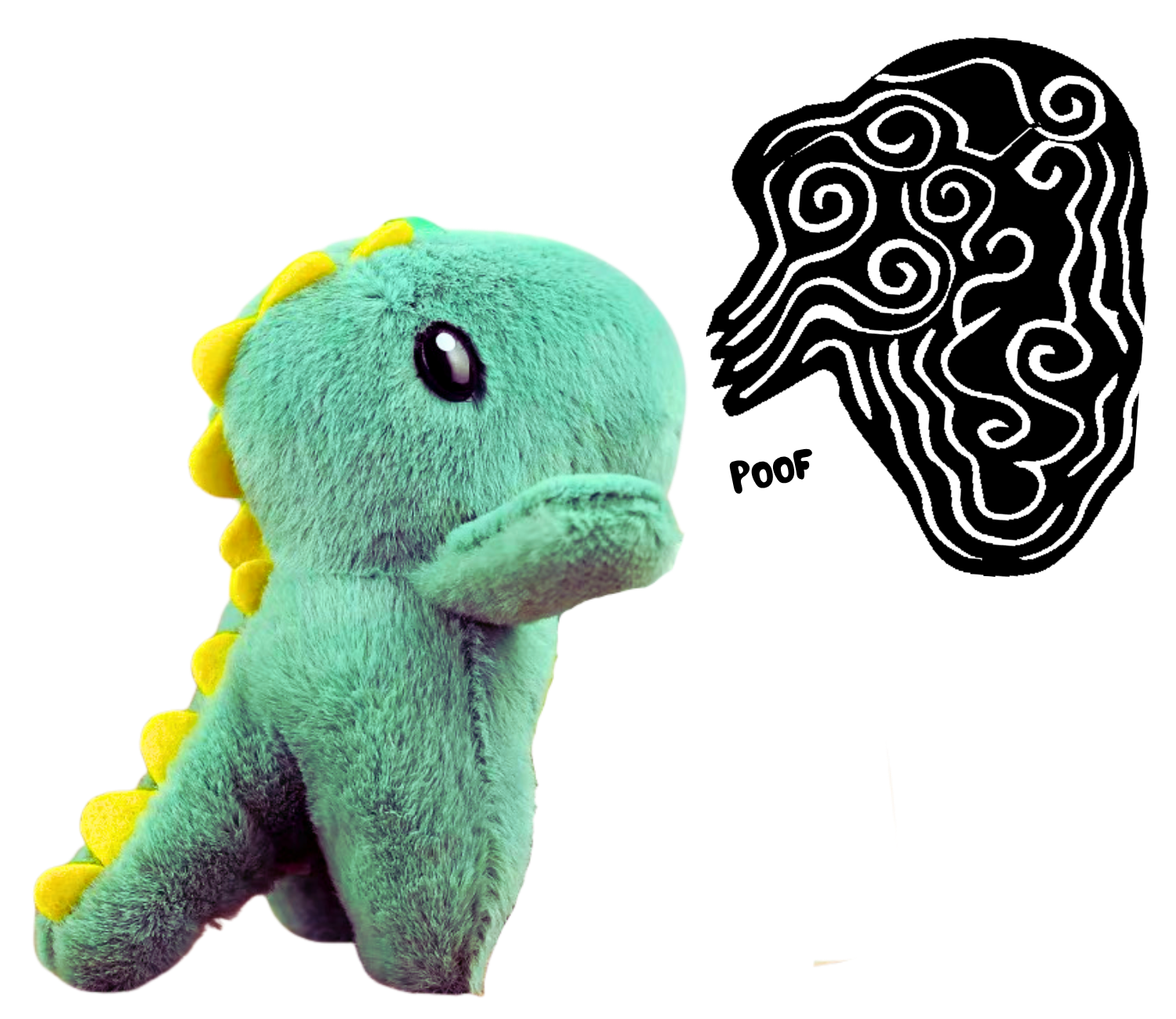 TONECAT 12cm CatZilla Plush Charm