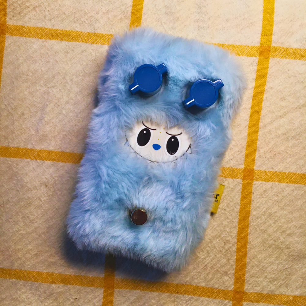 TONECAT Fluffy Monster Guitar Effect Pedal - baby blue