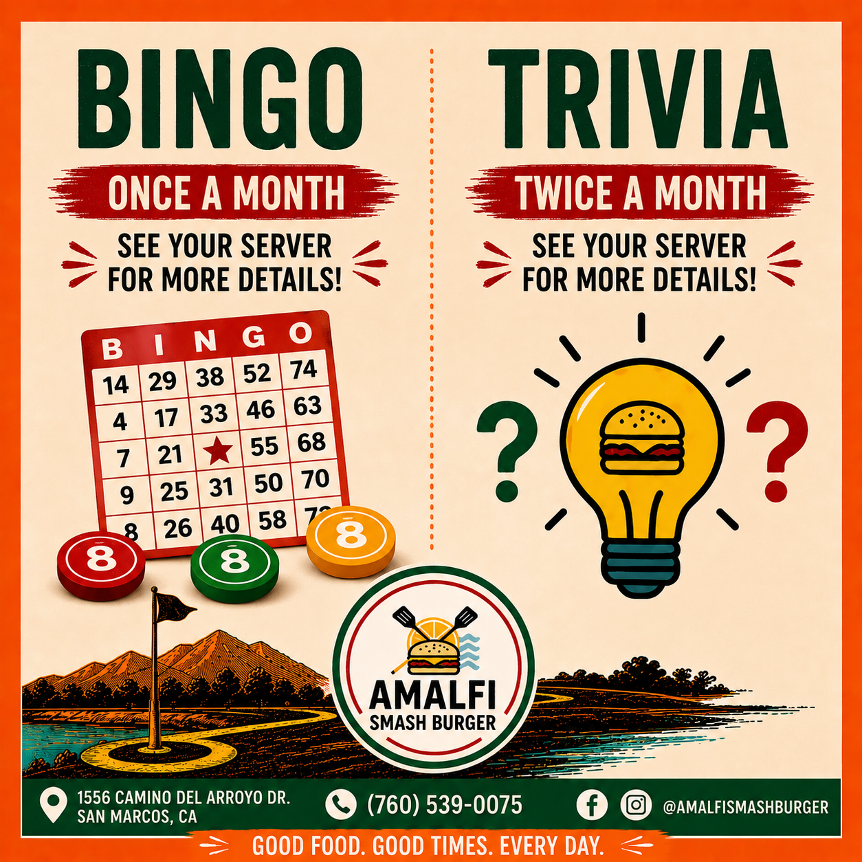Bingo and Trivia