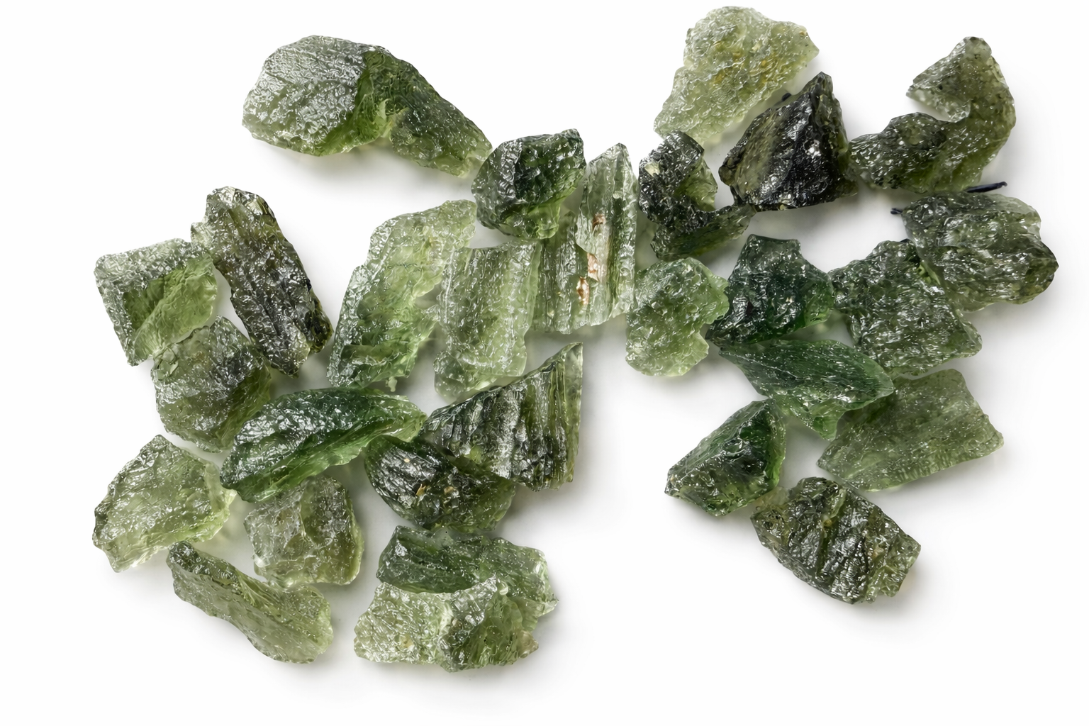 Genuine Moldavite Micro Pieces