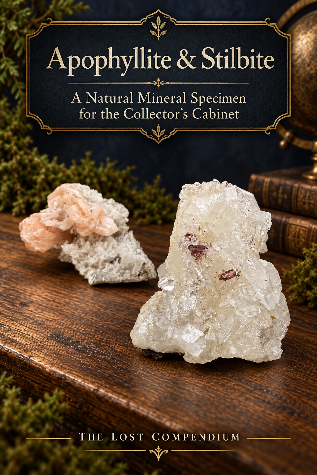 Apophyllite and Stilbite: Reading a Mixed-Mineral Association | From the Collector’s Cabinet