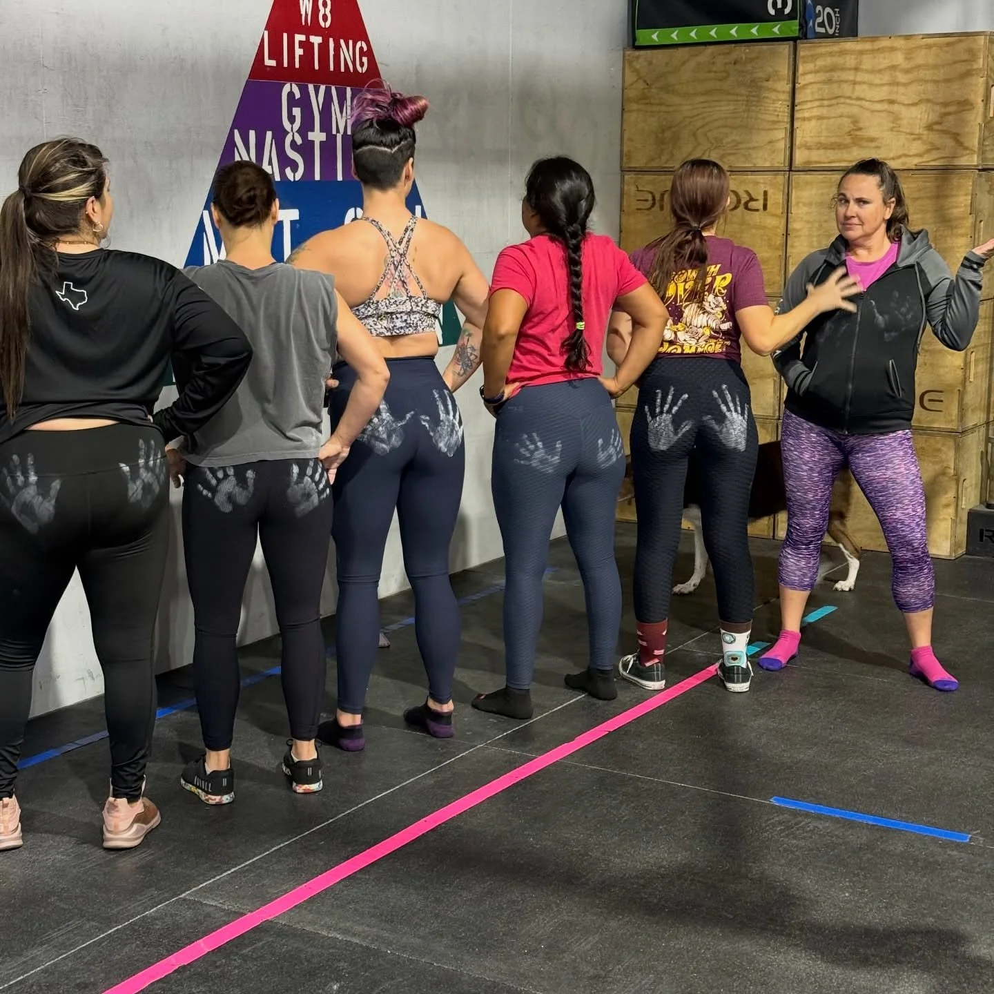 Nothing says &ldquo;team workout&rdquo; like leaving with chalk handprints on your ass like evidence from a crime scene (with full consent, ofc).

At CrossFit Merak we don&rsquo;t do cute little cardio.
We do suffering, laughter, and full-contact fri