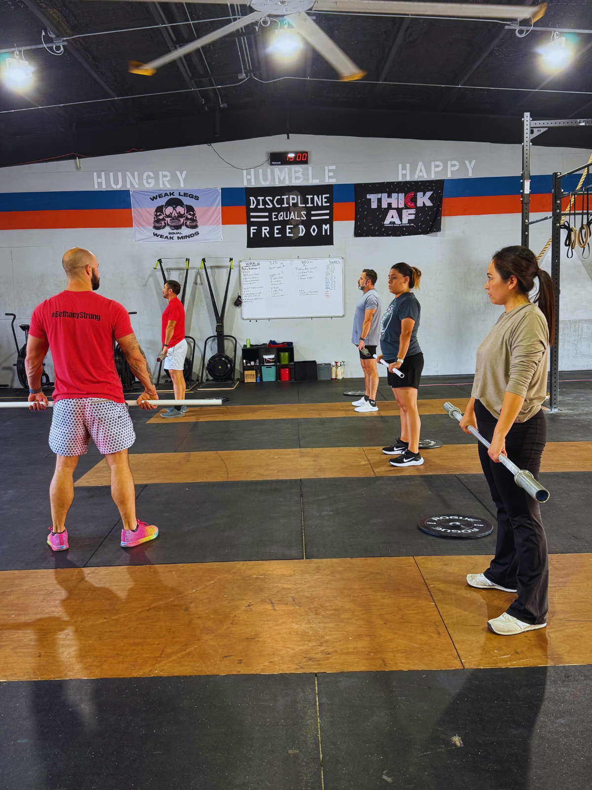Beeville TX CrossFit Gym Foundations-First Training at Merak