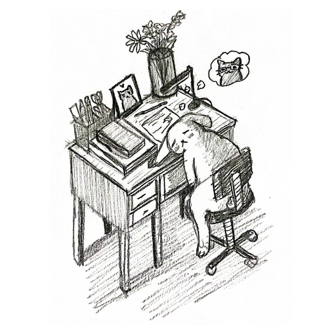 Gratitude, 2024, Pencil