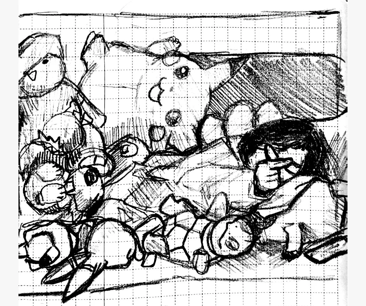 Acceptance, 2024, Pencil