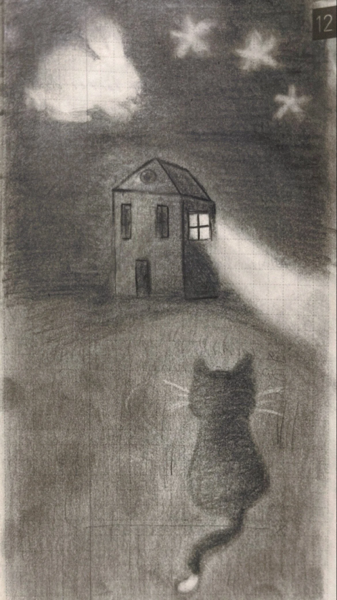 The Lights Behind You, Pencil, 2026