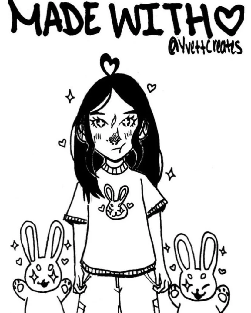 Stick with me, 2019, Ink