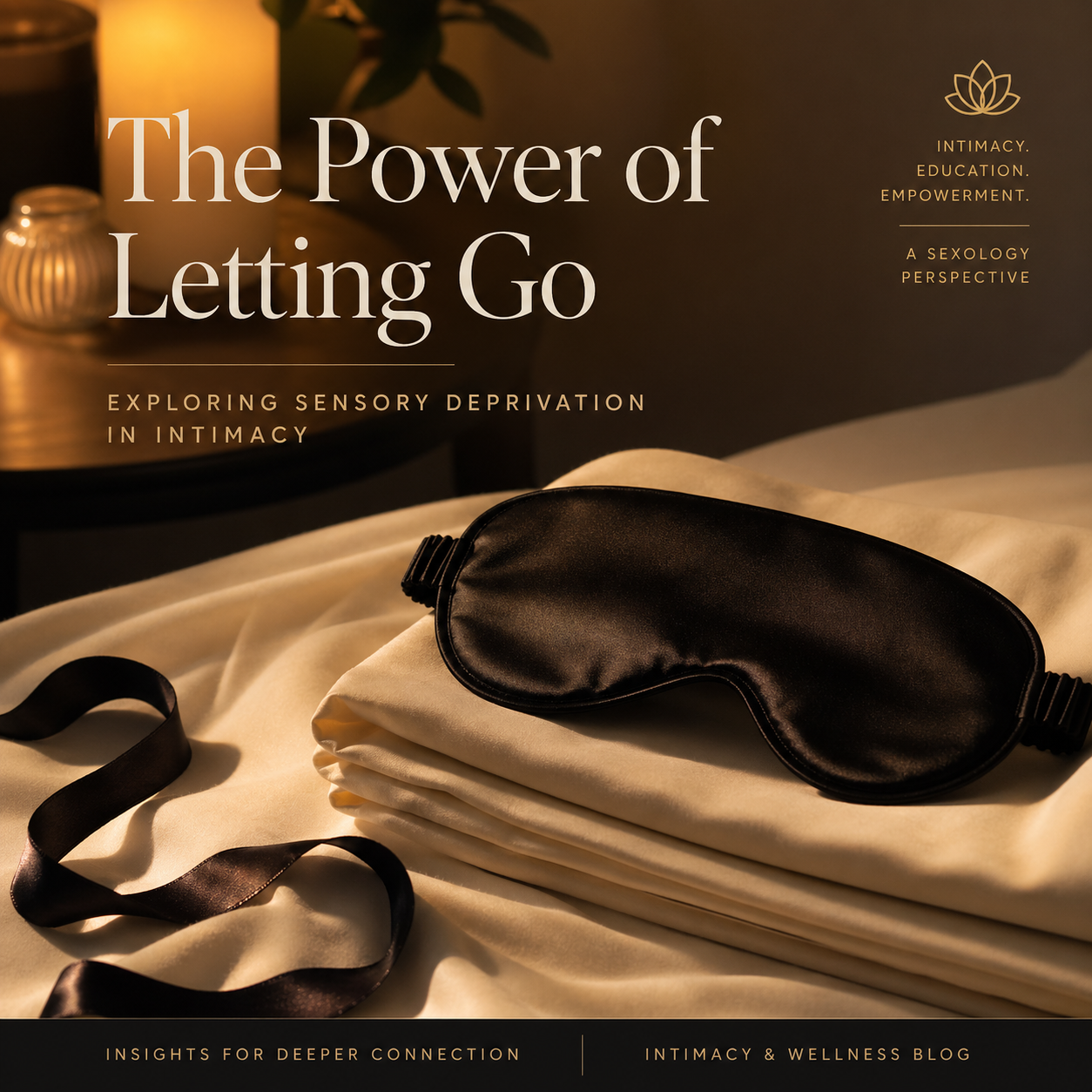 Sensory Deprivation and Erotic Focus: The Psychology Behind Less Input, More Intensity