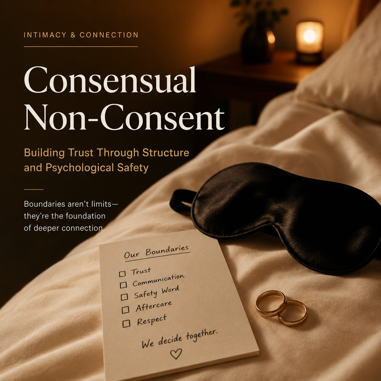 Why Some Couples Are Drawn to Consensual Non-Consent: Control, Surrender, and Trust in Marriage
