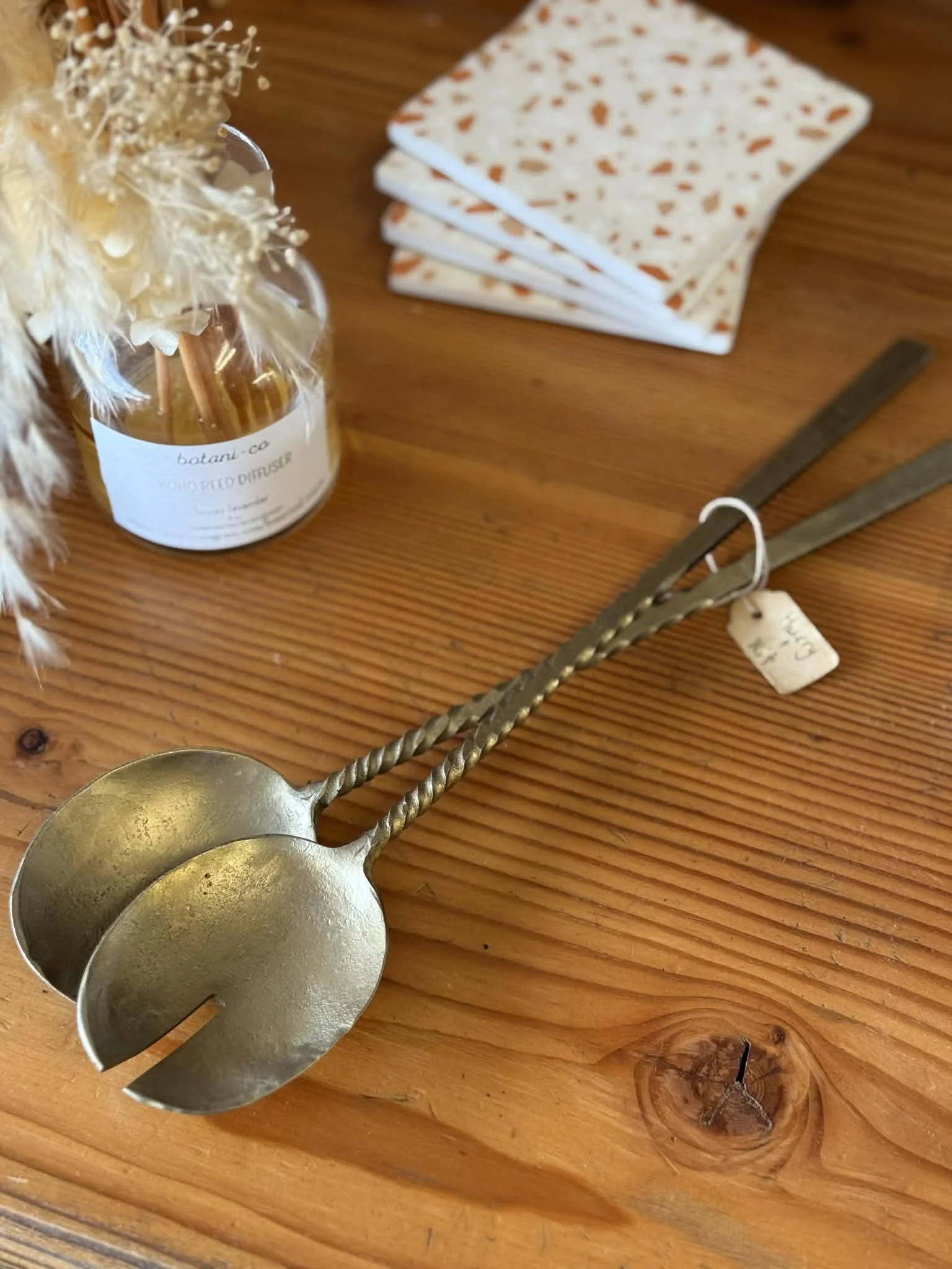 Harry & Kit Forged Salad Servers