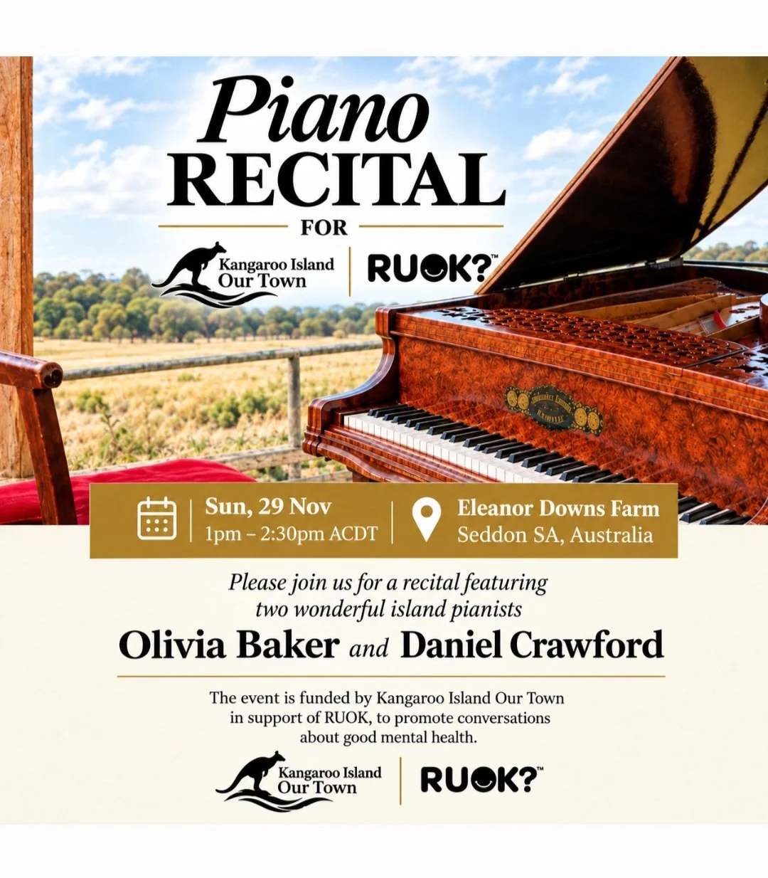Piano Recital for RUOK 